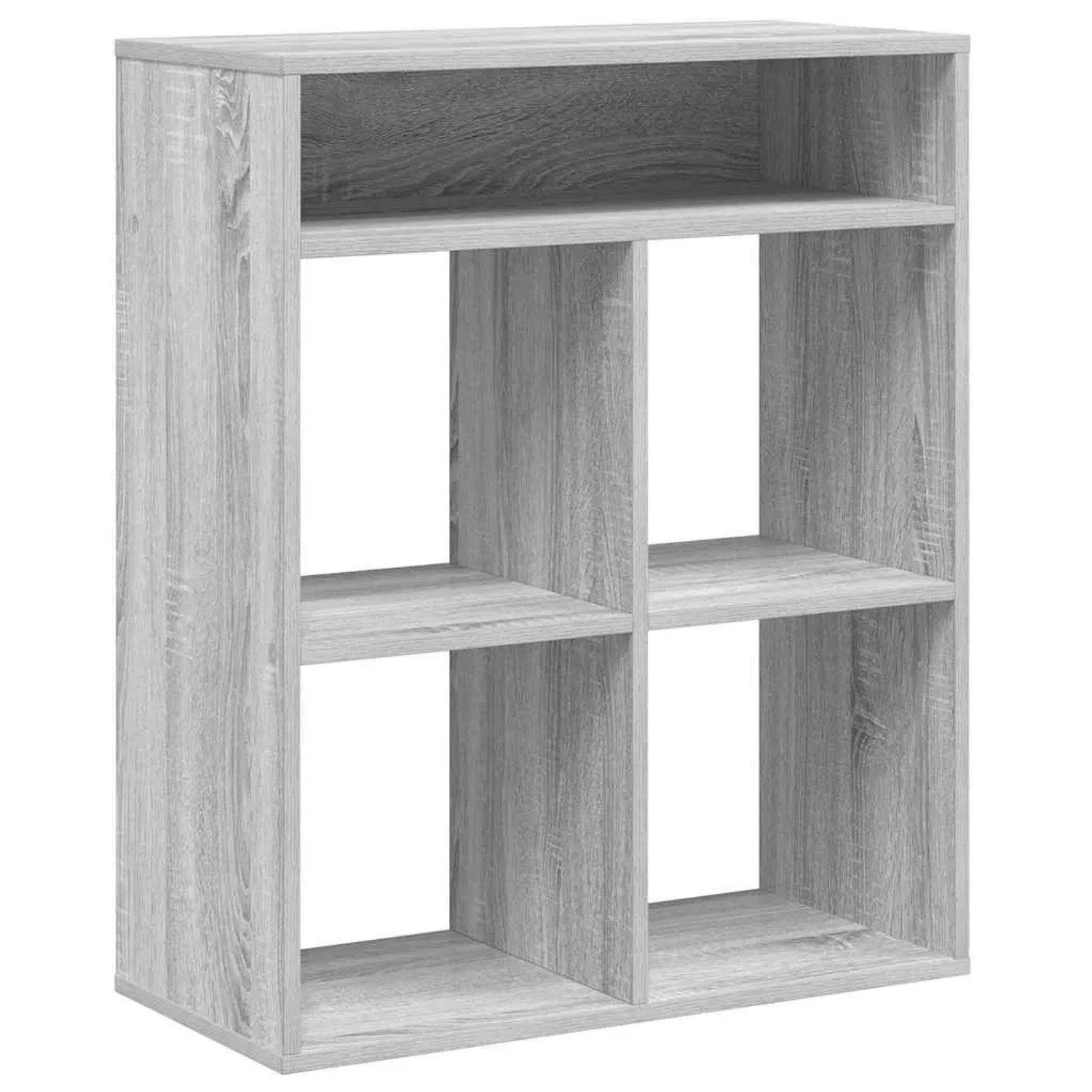 vidaXL Bücherregal Grau Sonoma 66x31x80 cm Holzwerkstoff 860297 günstig online kaufen