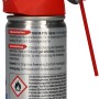 Nigrin PTFE-Spray 100ml: Schmiermittel für Lack- und Karosseriereparatur, rote Sprühdose.