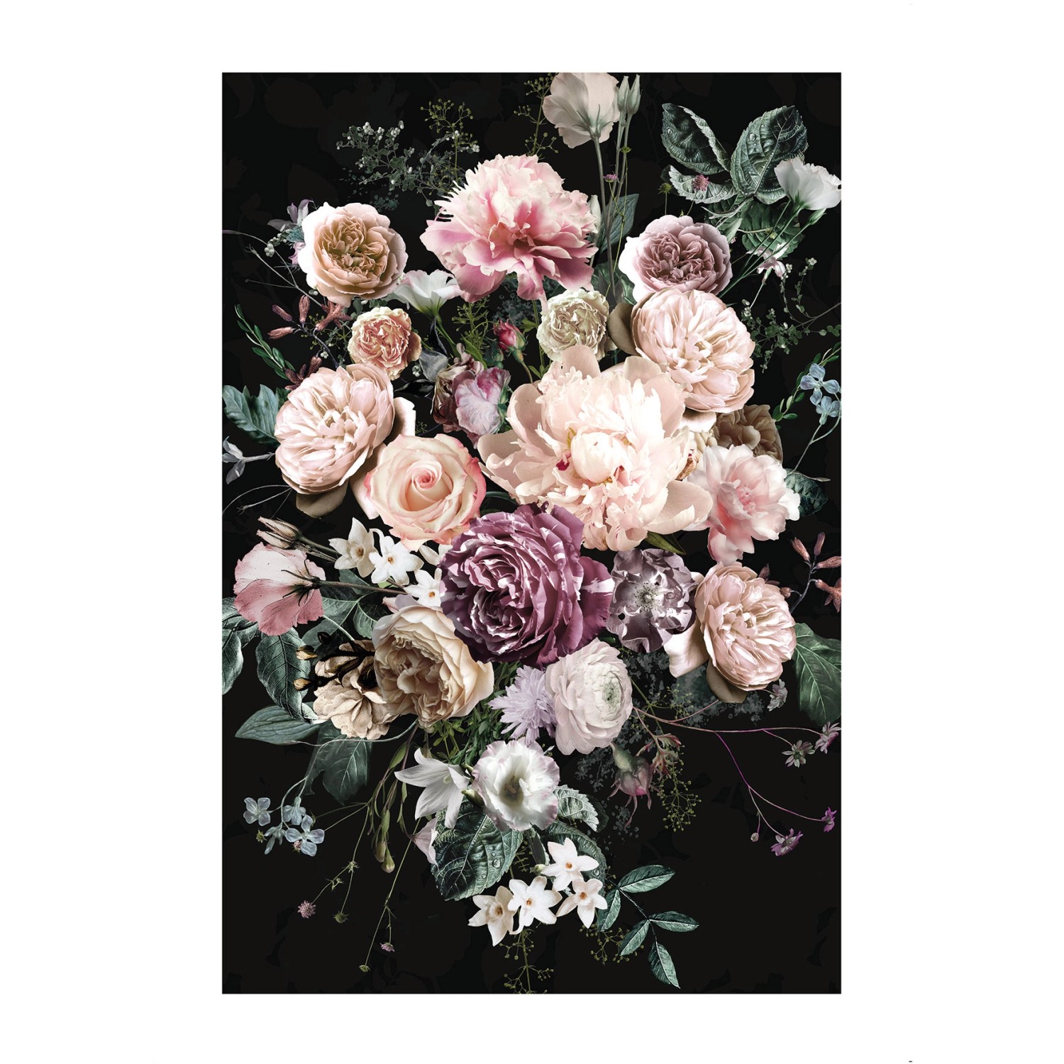 Komar Wandbild Charming Bouquet 50 x 70 cm