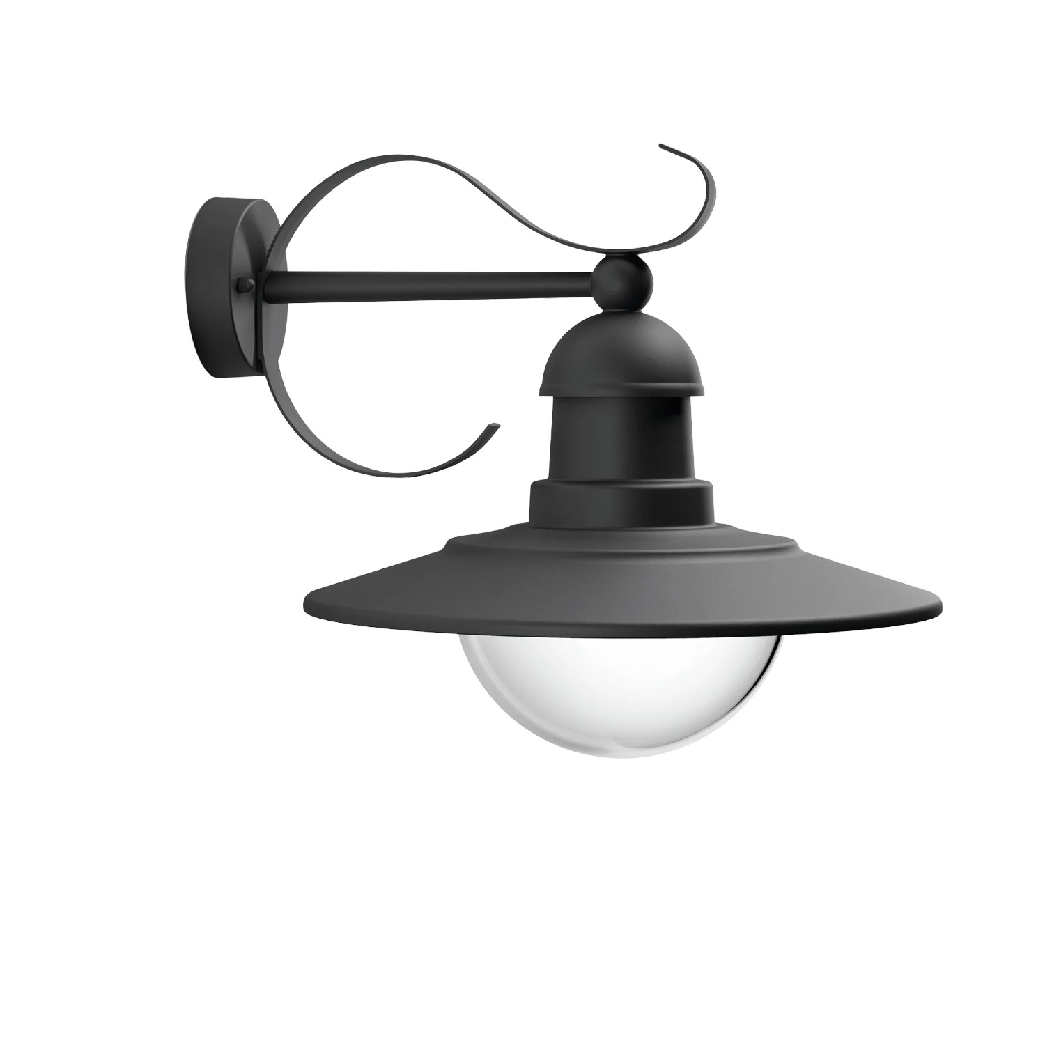 Philips Wandleuchte Topiary Schwarz 13,1 cm x 97,9 cm x 15 cm