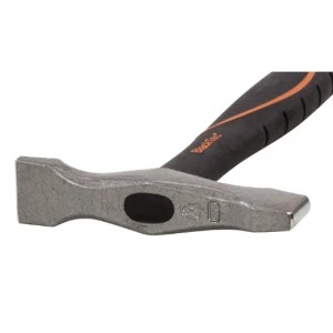 Picard Kreuzschweifhammer 375g BlackTec mit Fiberglasstiel und grau lackiertem Hammerkopf.