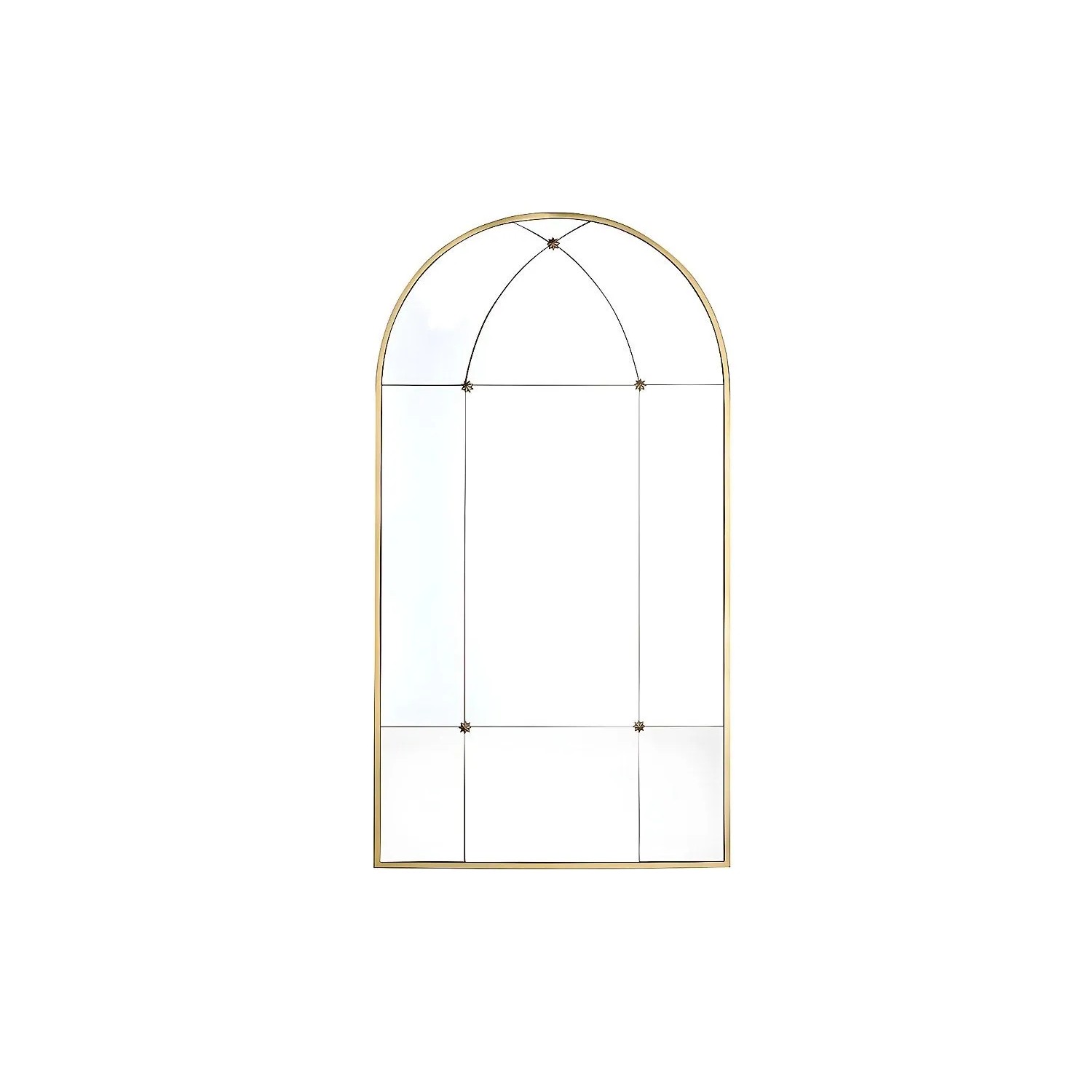 Vente-unique Wandspiegel Palmyre Goldfarben 80 cm