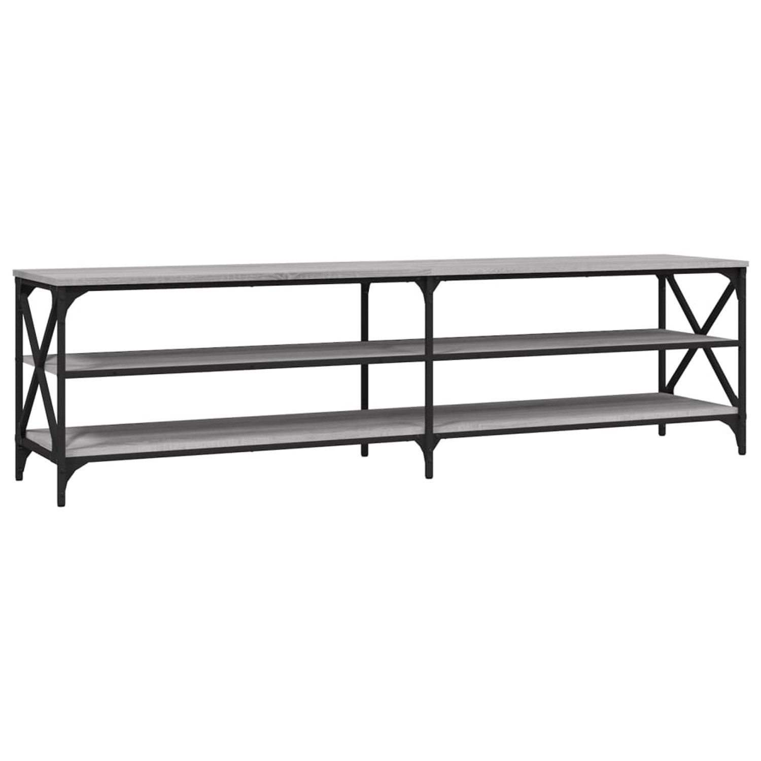 VidaXL TV-Schrank Grau Sonoma 180x40x50 cm Holzwerkstoff günstig online kaufen