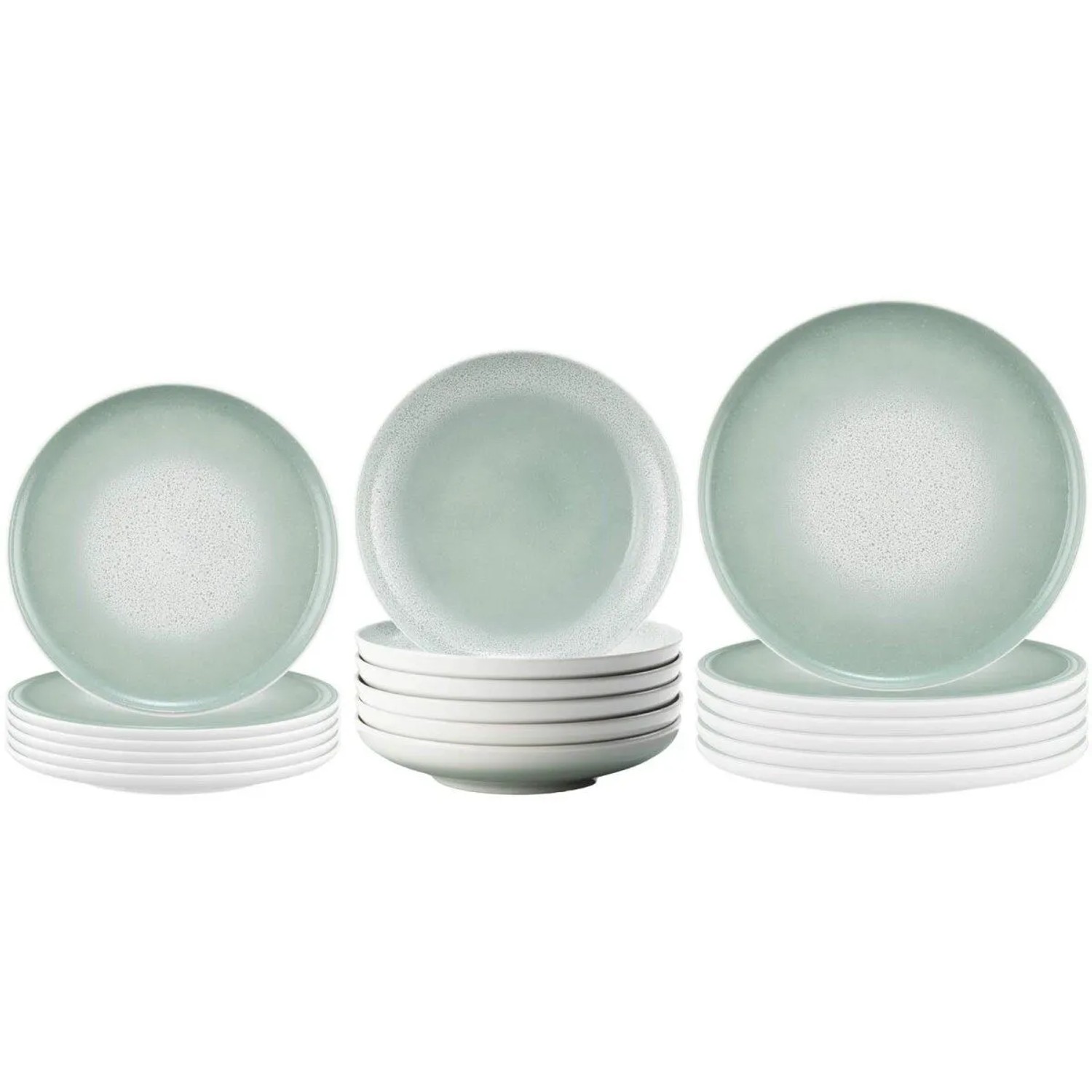 Seltmann Weiden Sento Home Teller-Set 18-teilig Aura Mint
