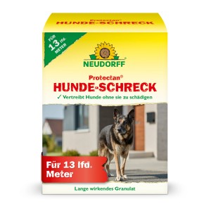 Neudorff Hunde-Schreck 300g: Fernhaltemittel mit Duftstoffen, schützt bis zu 13m.