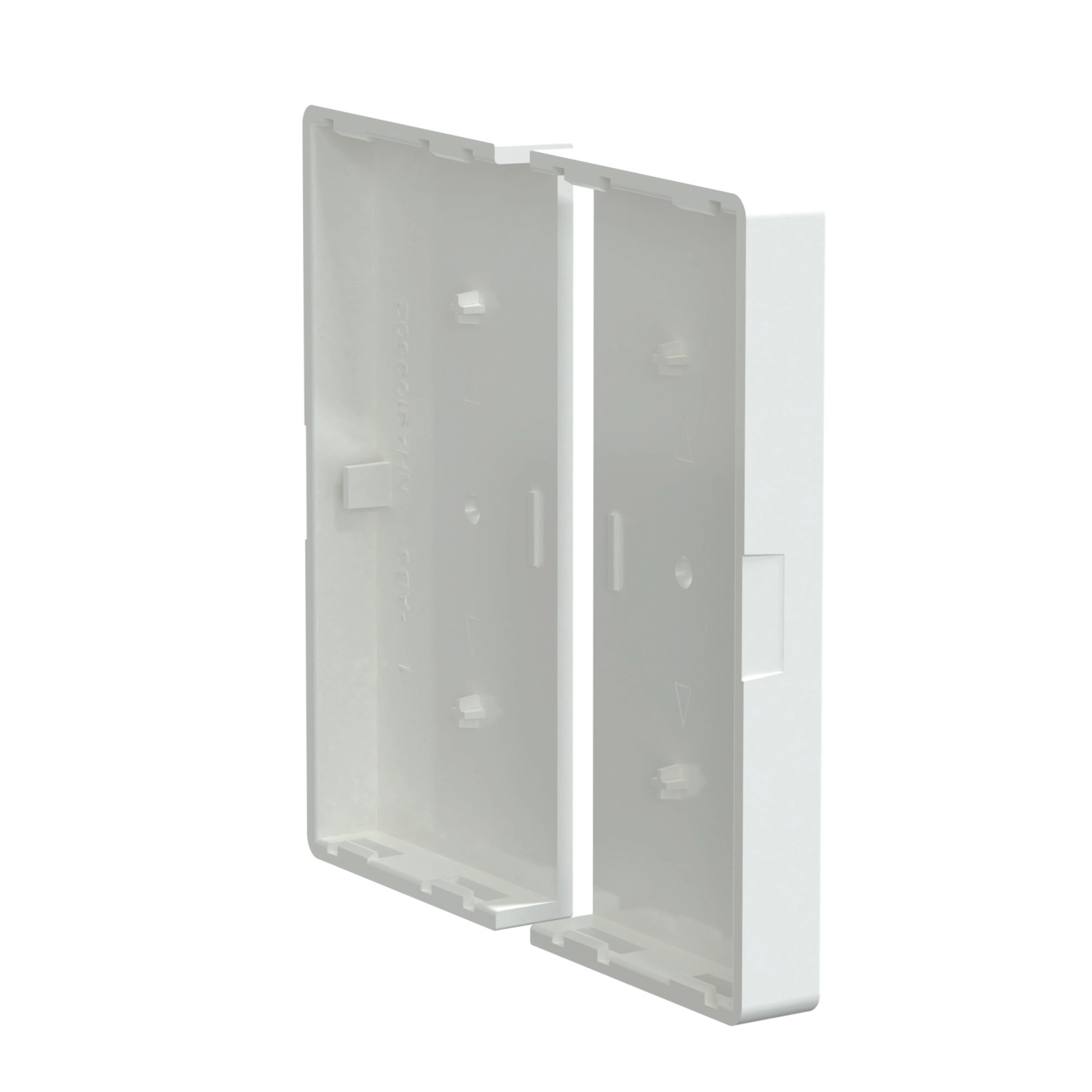 Merten System Design Wippen für 2-fach Tastermodul in Lotosweiß.