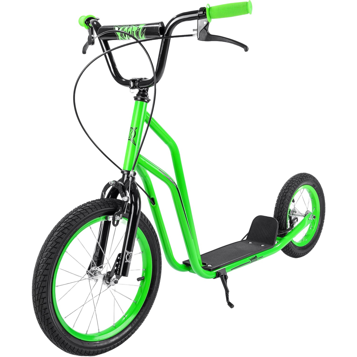 Xootz BMX-Scooter Snake 123 cm x 64 cm x 84 cm Grün