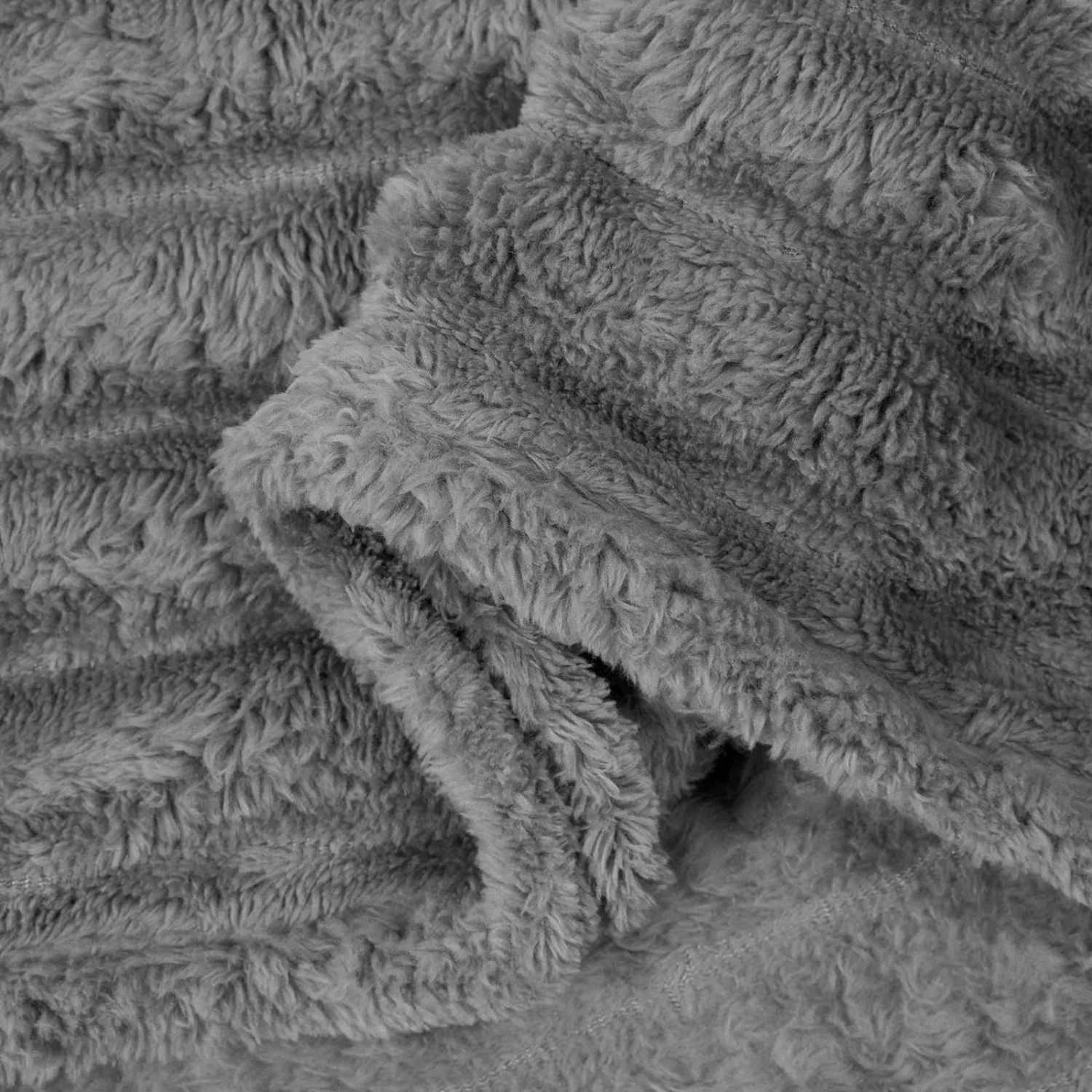 vidaXL Überwurfdecke Dunkelgrau 200 x 150 cm Fleece 42016830_6