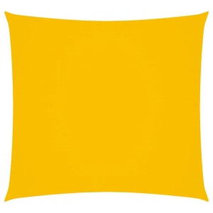 vidaXL Sonnensegel Oxford-Gewebe Quadratisch 4x4 m Gelb 135579