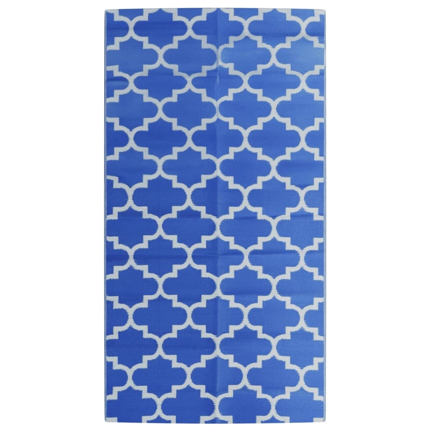 vidaXL Outdoorteppich Blau 80x150 Cm Pp 2009778 günstig online kaufen