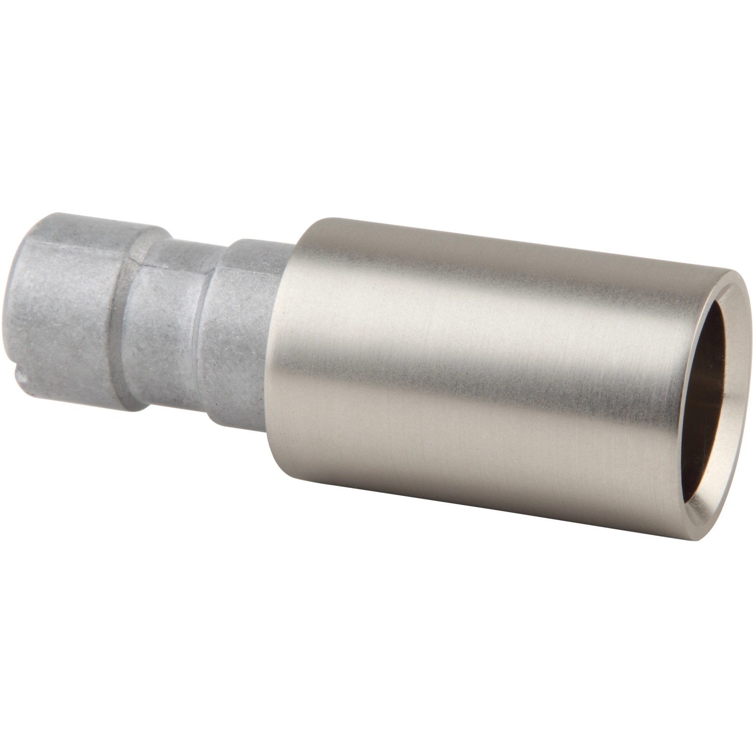 Mydeco Gardinenstange-Trägerverlängerung Function Edelstahl-Optik Ø 2,5 cm