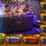 Bestway Whirlpool Maldives HydroJet Pro App 7 Personen 201 cm x 201 cm x 80 cm_11