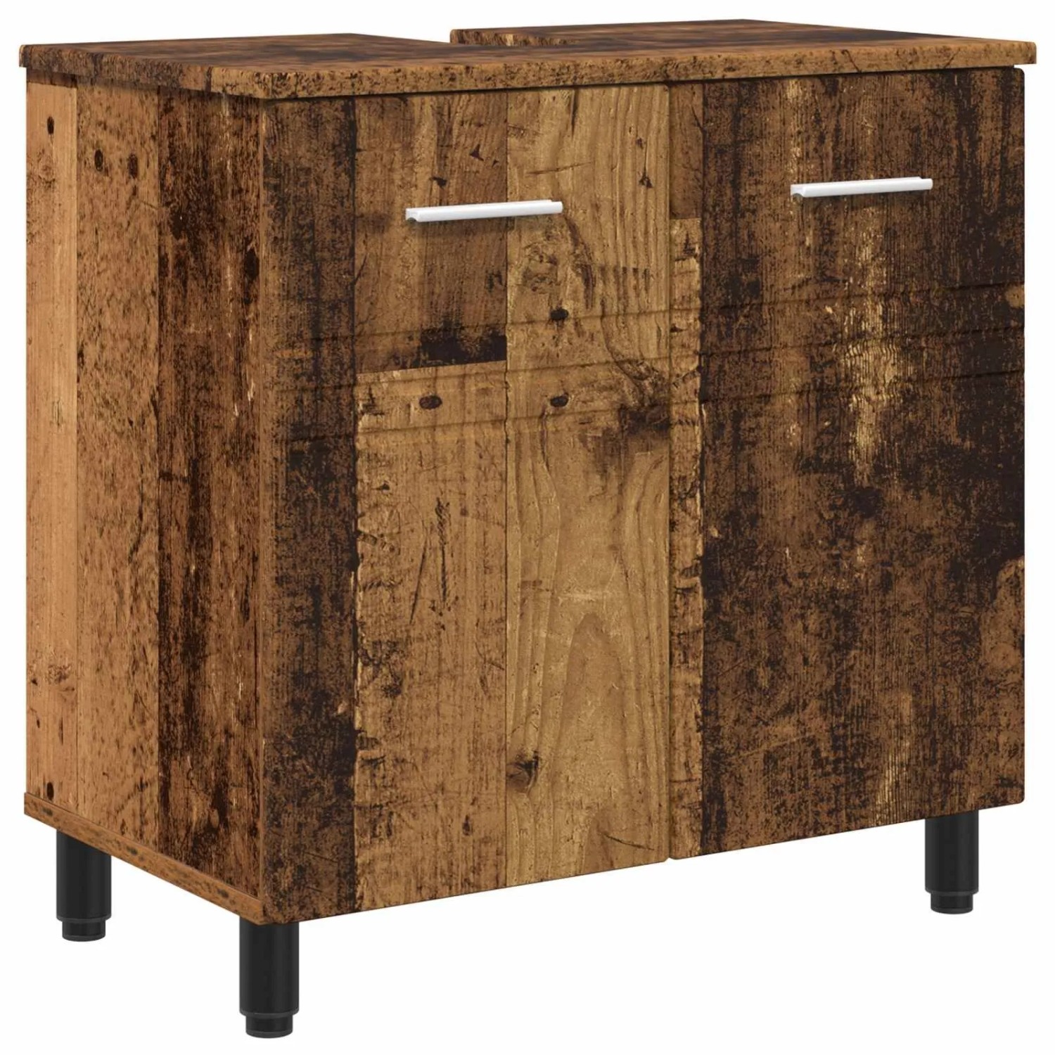 vidaXL Waschtisch Altholz 60 x 35 x 60 cm Holzwerkstoff 889413