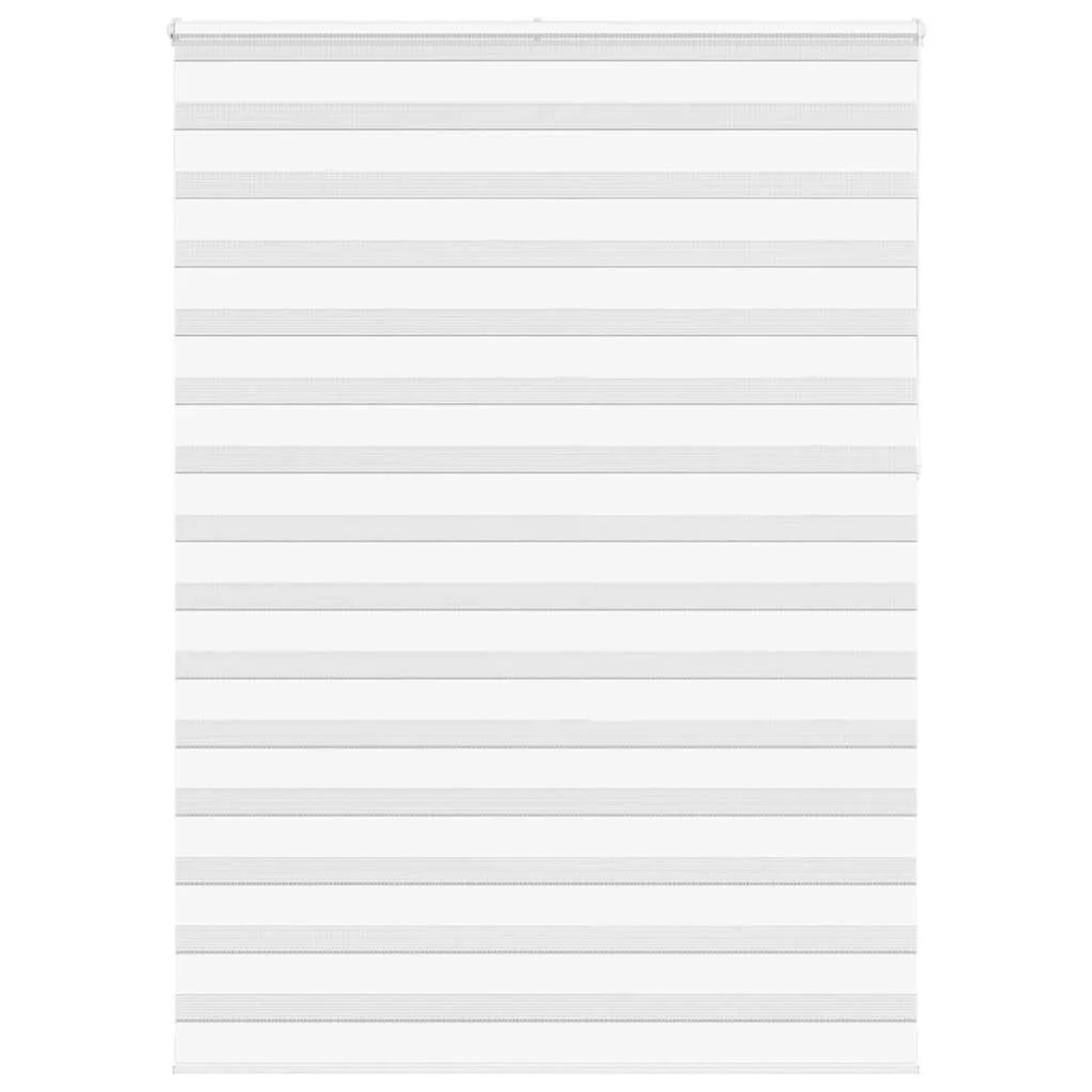 vidaXL Doppelrollo Weiß 155x230 cm Stoffbreite 150,9 cm Polyester 4014818 günstig online kaufen