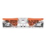 Wago Durchgangsverbinder, transparent, für 0,2-4 mm² Kabel, 10er-Set.