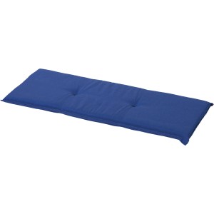 Blaue Madison Bankauflage Outdoor Panama, 120x48 cm, für Gartenbänke.