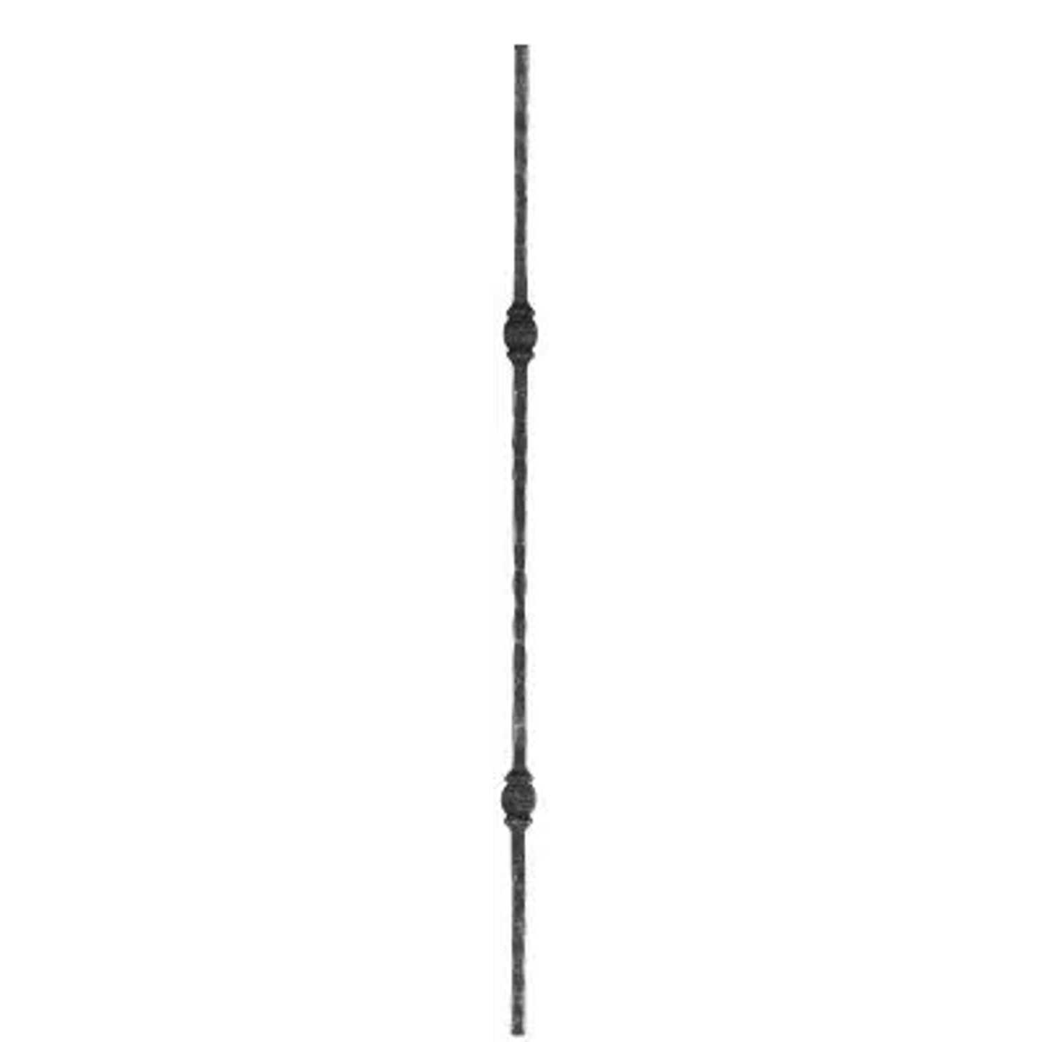 FeNau Zwischenstab Länge 900 mm Material 13x13 mm Gehämmert Stahl S235JR Roh