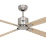 CASAFAN Eco Neo III Deckenventilator, 180cm, Chrom gebürstet, Ahorn/Buche Flügel