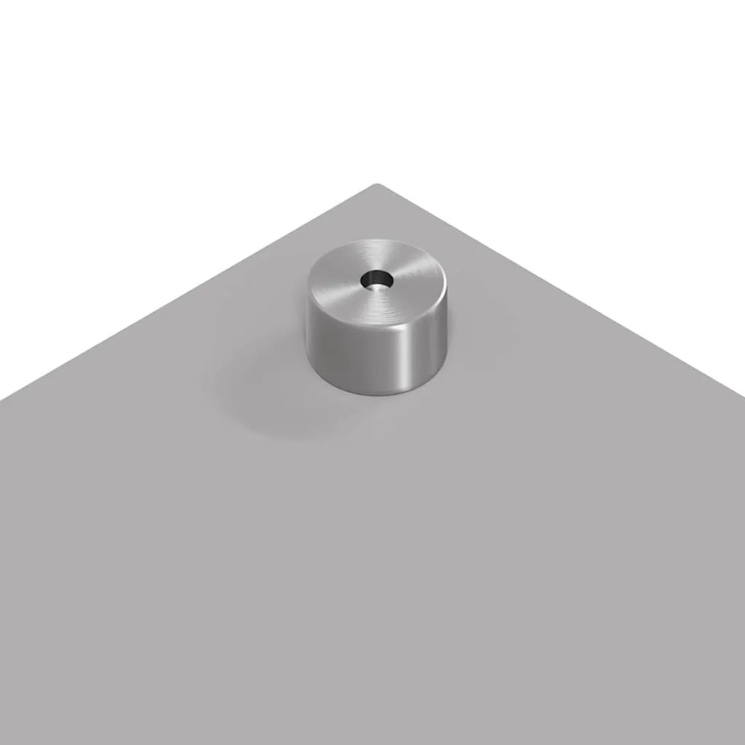 vidaXL Küchenrückwand Hellgrau 110 x 50 x 0,6 cm Gehärtetes Glas 42001305_9