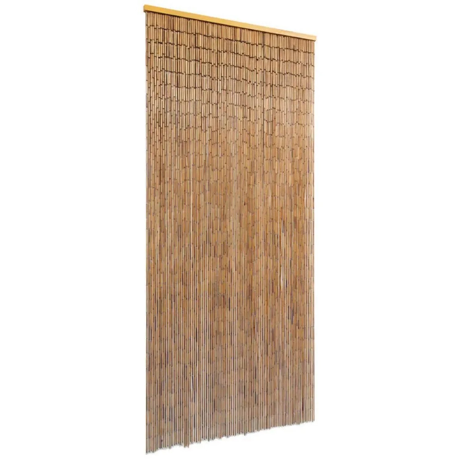 vidaXL Türvorhang Bambus 90x200 cm 243715