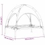 vidaXL Hundebett Marineblau 62 x 48 x 61 cm Stahl 42008177_10