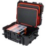 HMF 15603-02 Outdoor Werkzeugkoffer Leer Werkzeugkasten Groß 46 x 36 x 20 cm_4