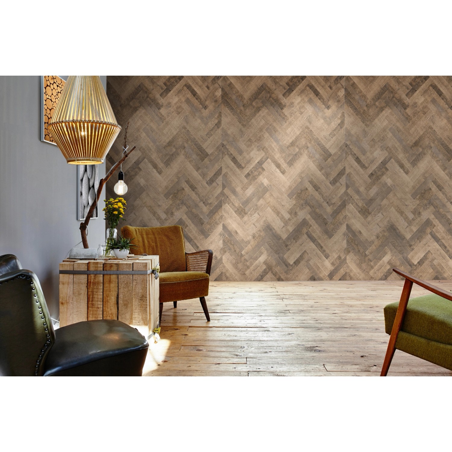 Nordholm Paneel Splash Board Signature 2800 x 1230 x 4 mm Parquet