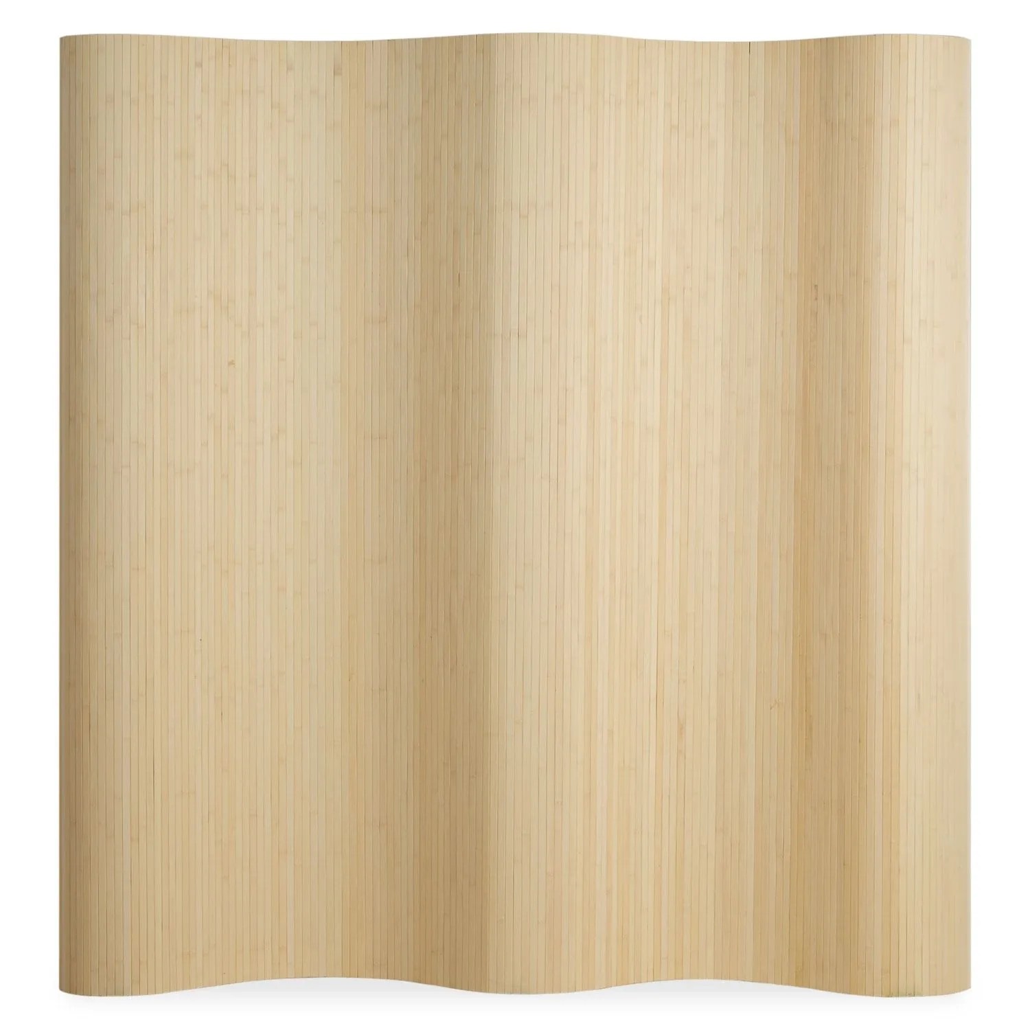 Homestyle4u Paravent Raumteiler in Hellbraun 250x200 cm 303