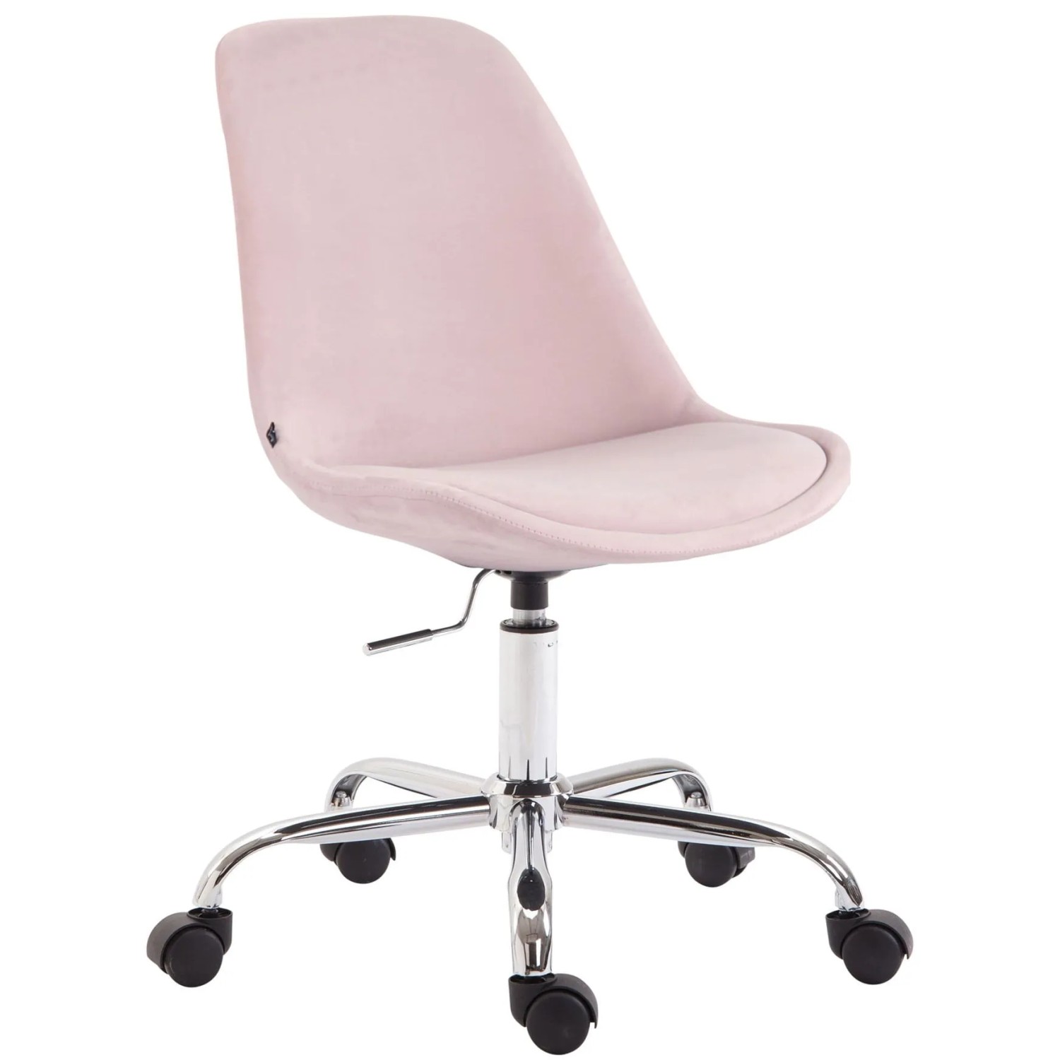 CLP Bürostuhl Toulouse Samt Pink
