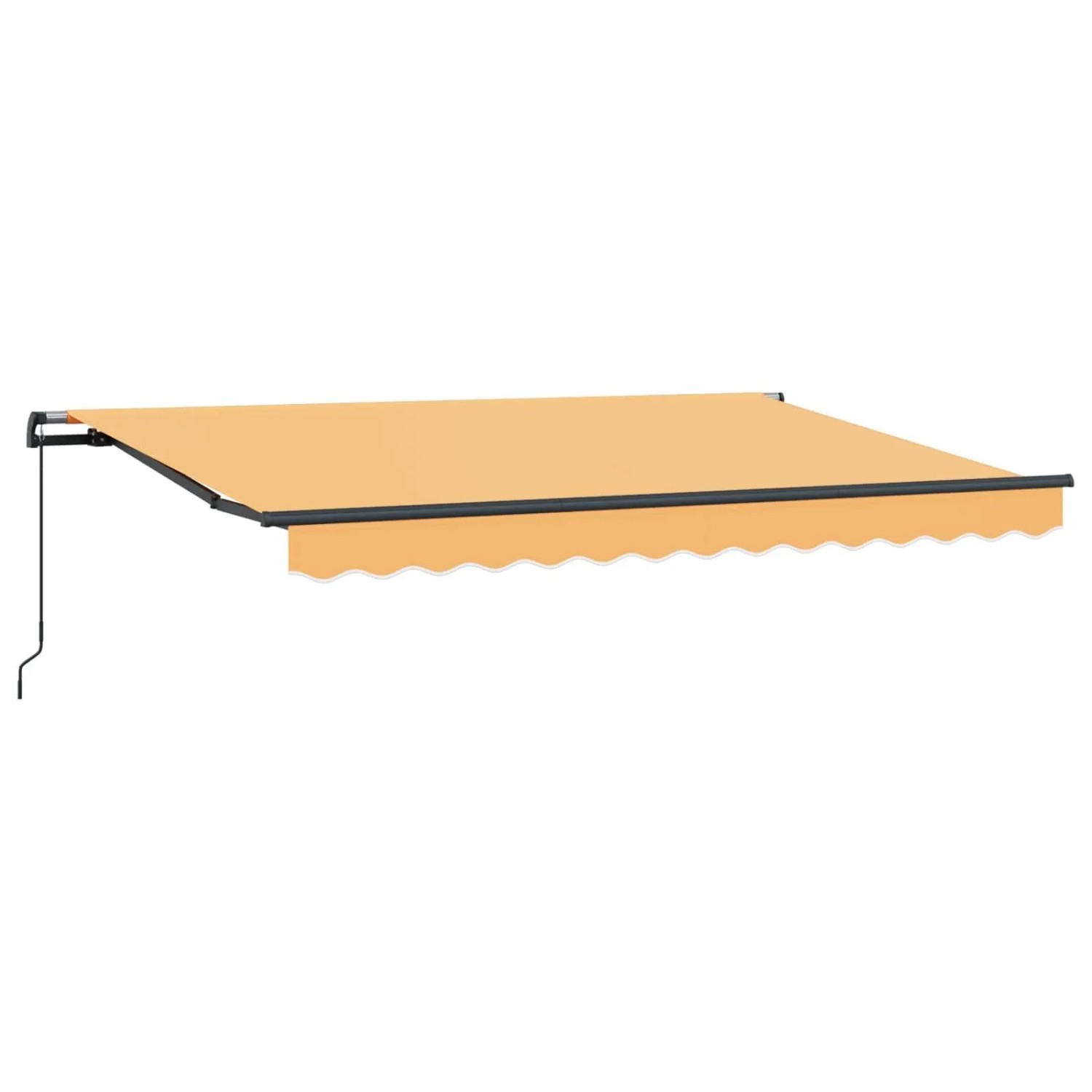 vidaXL Einziehbare Markise Sand 2,5 x 2 m Stoff 3425608
