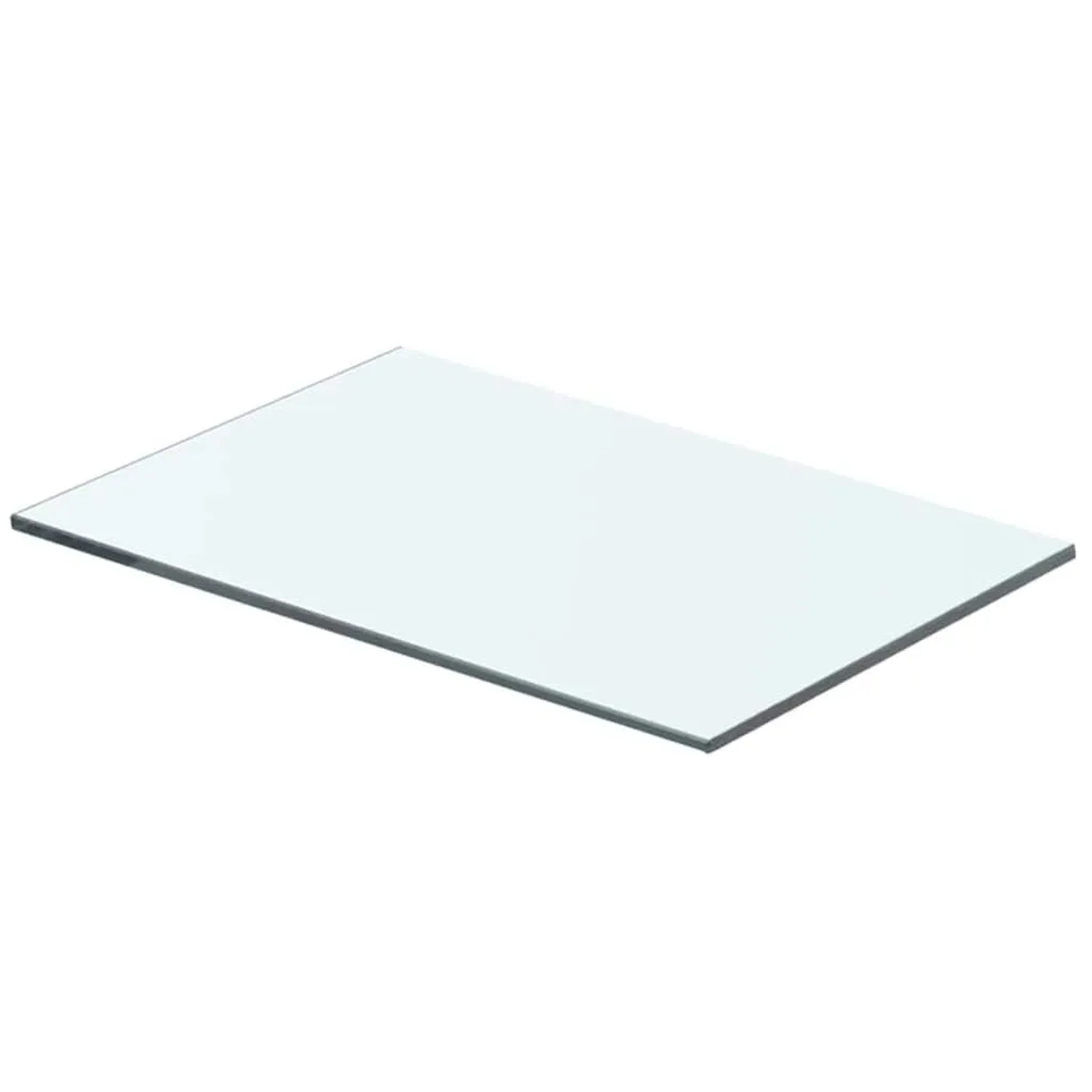 vidaXL Regalboden Glas Transparent 40x20 cm 243814