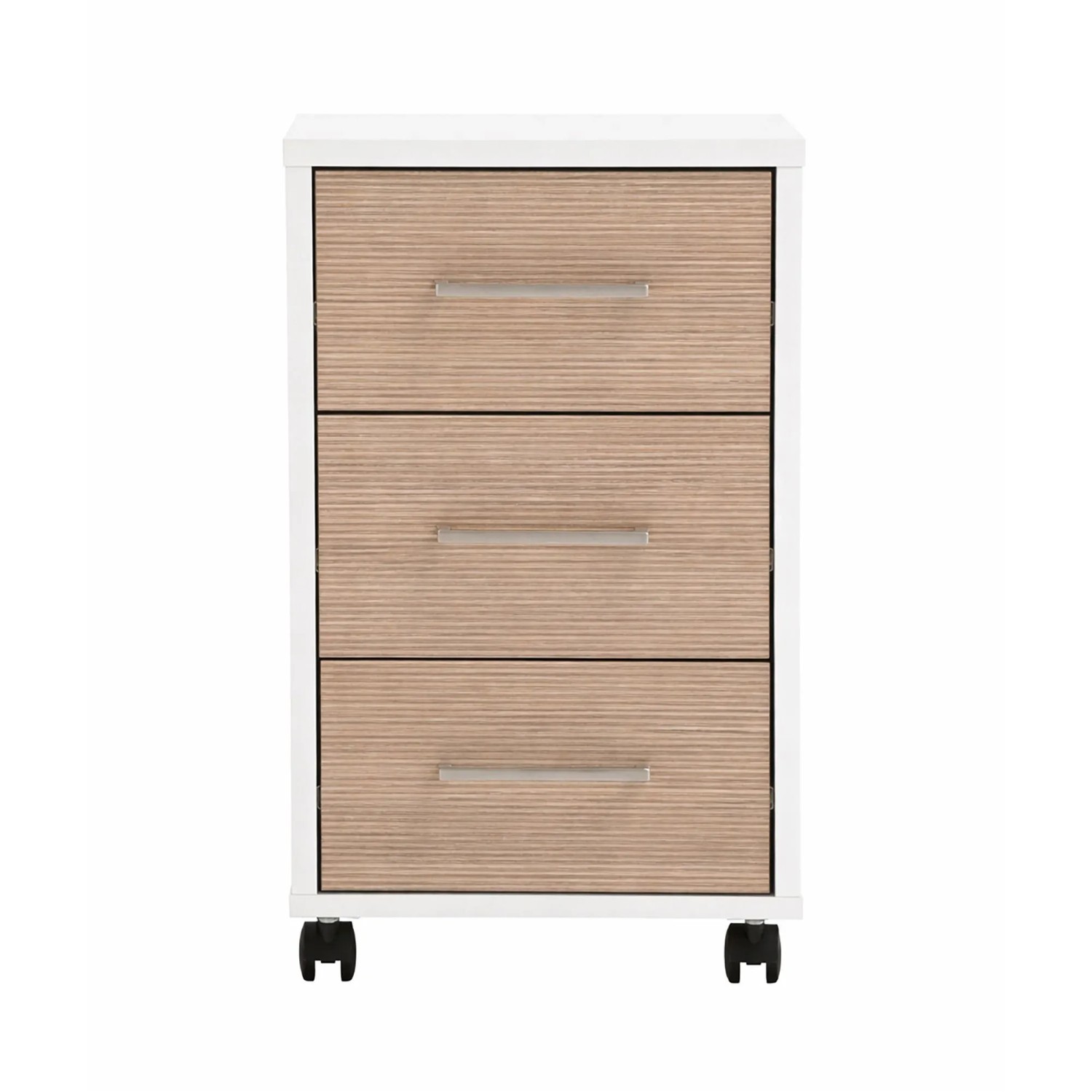 Schildmeyer Rollcontainer Metz 59,7 cm x 32,6 cm x 39,1 cm Mattweiß Canello