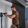Bosch Professional GFA 12-H FlexiClick Bohrhammeraufsatz im Einsatz mit Absaugung.