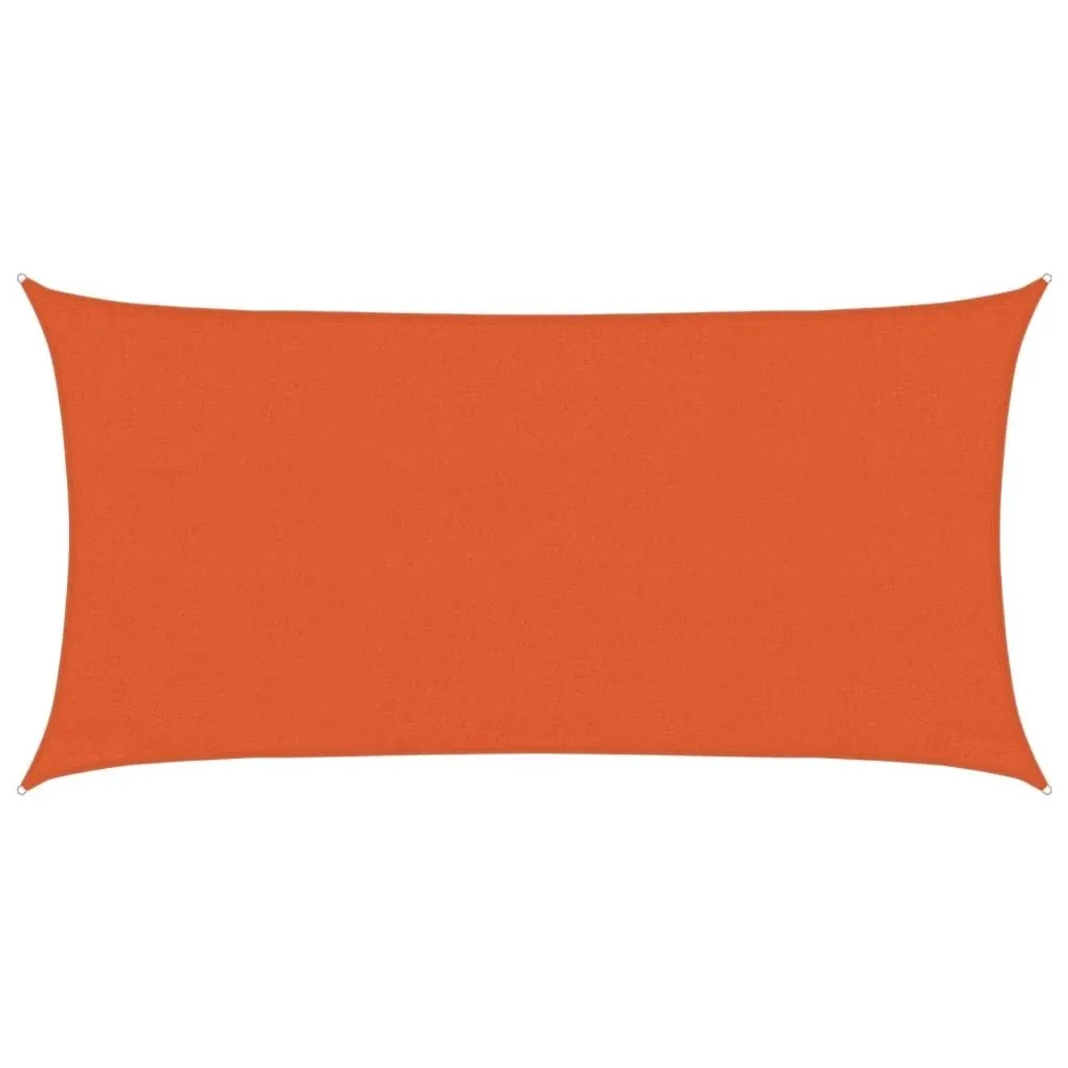 Furnicato Sonnensegel 160 G M² Rechteckig Orange 3x6 M Hdpe