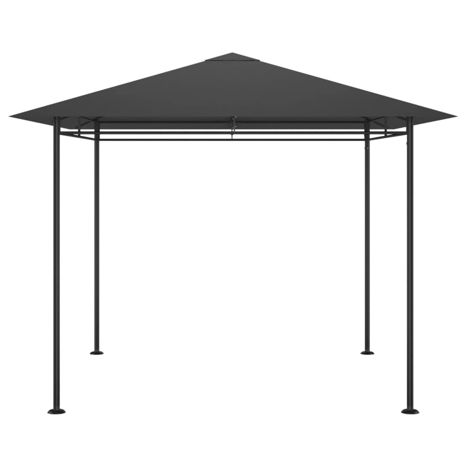 vidaXL Pavillon 3x3x2,7 m Anthrazit 180 g/m2