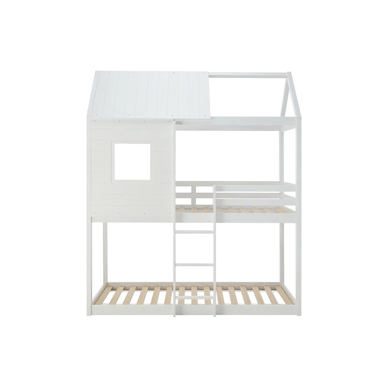 Vente-unique Hausbett Lidovara Weiß 196.5 cm