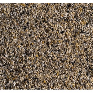 Weißer Scherf Quarzkies 2-4 mm, Zierkies für Garten und Außenbereich.