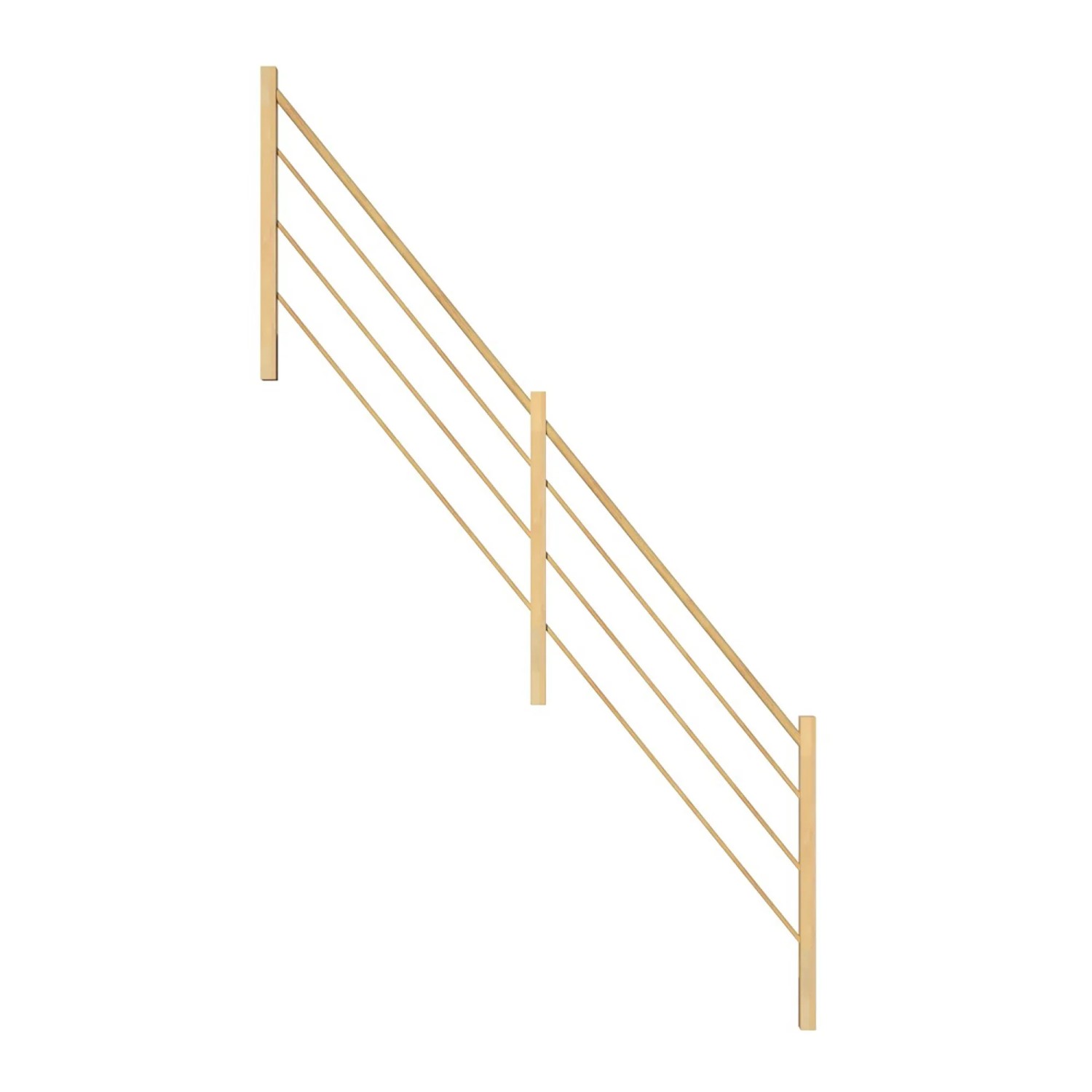 StarWood Holz-Design-Geländer Fichte Links günstig online kaufen