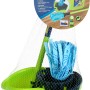 Vileda Eimer und Wischmopp, Spielzeug-Set in Grün für Kinder zum Putzen.