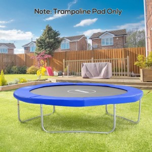 HOMCOM Trampolin Randabdeckung Sicherheitsnetz Blau