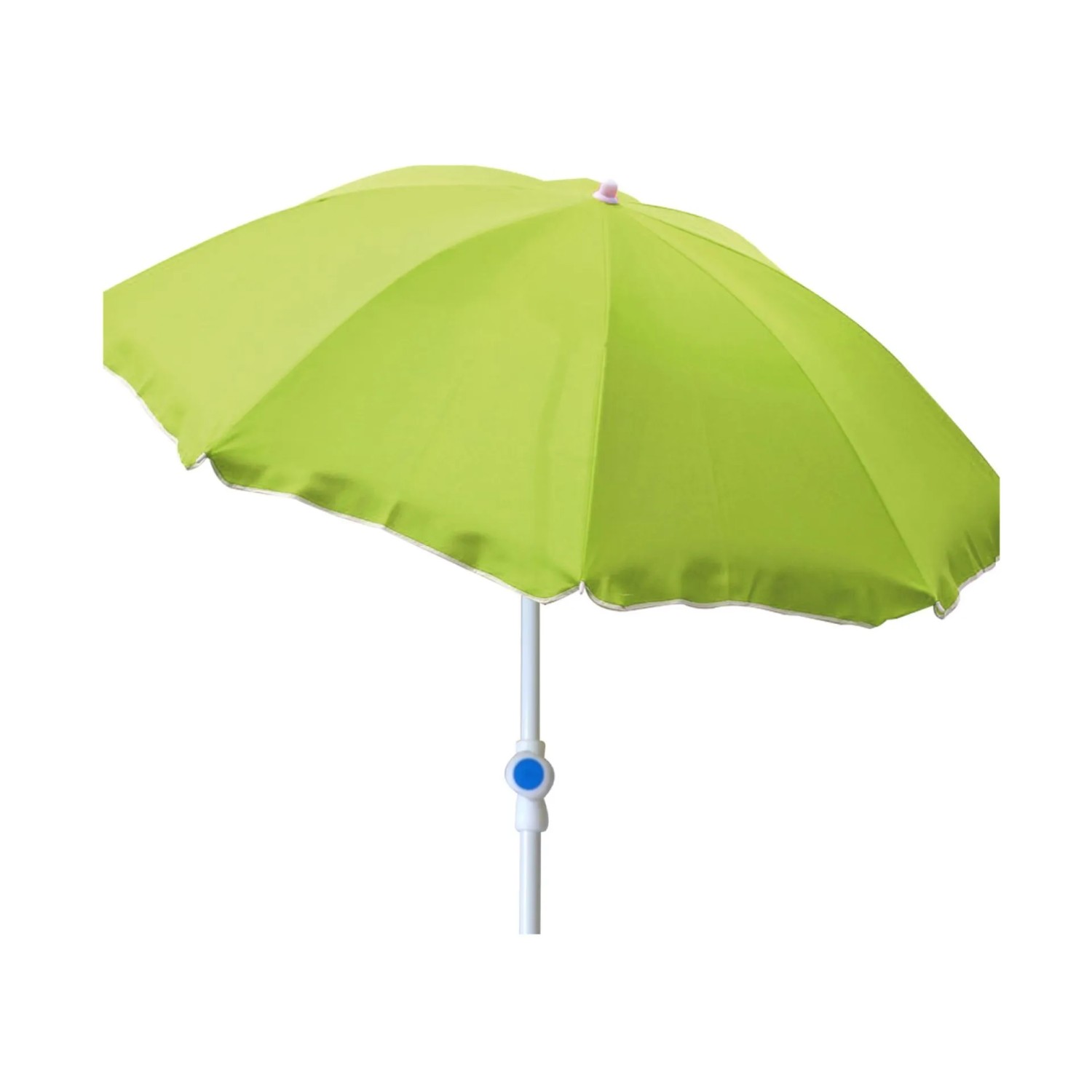 Lex Sonnenschirm Knickbar Ø 2 m Garten Balkon Strand Schirm UV30+ Limegrün