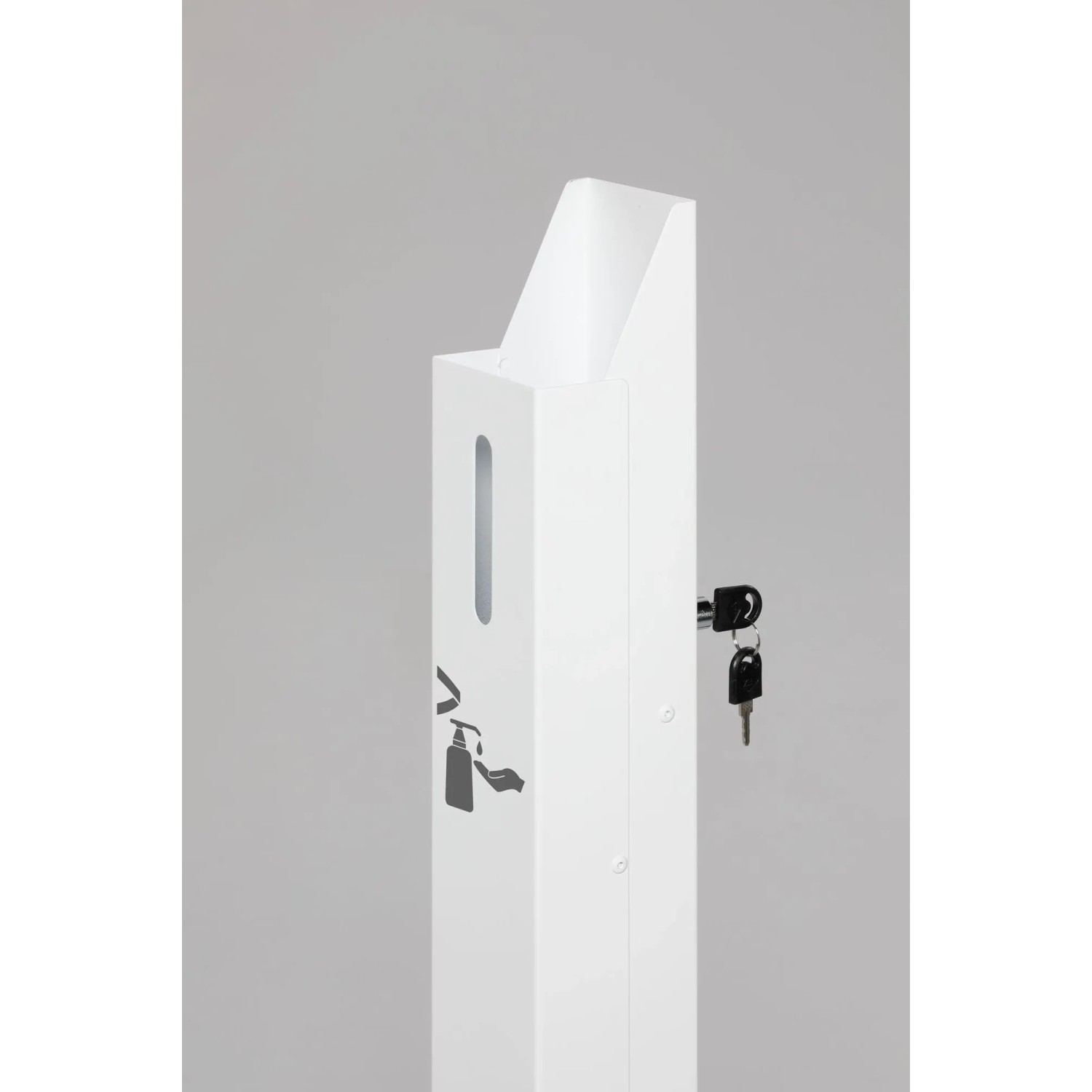 PROREGAL Robuster Handdesinfektionsspender Ohne Spender Bodenmontage HxBxT günstig online kaufen