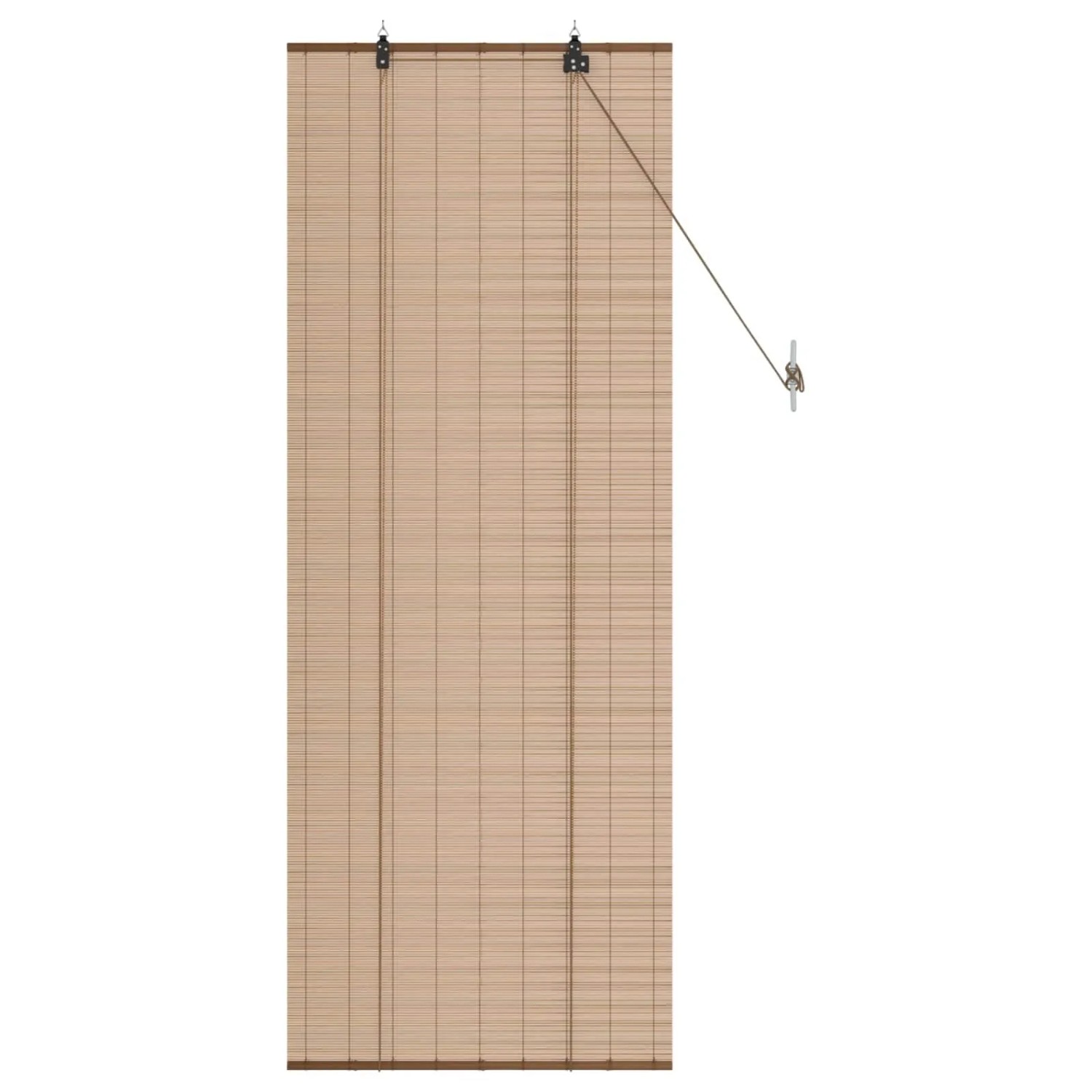 vidaXL Rollo Braun 50 x 160 cm Bambus 42039698