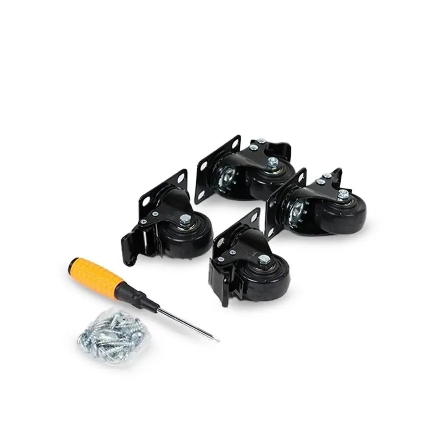 bestTools Werkbank Rollen 75 mm 360° Drehbar 4er Set bis 270 kg