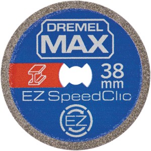 Dremel SC456DM Premium Metall-Trennscheibe Max EZ SpeedClic, 38mm Durchmesser.