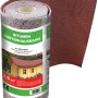 Rolle rote, selbstklebende Bitumen-Gartenhausbahn, 2,5 m².