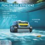 Zodiac Poolroboter OF4220 Iq, grauer Reinigungsroboter mit Bürste zur Poolreinigung.