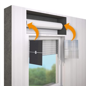 Selitherm Zubehör-Set zur Rollladenkastendämmung im Detail, Dämmstoffzubehör.
