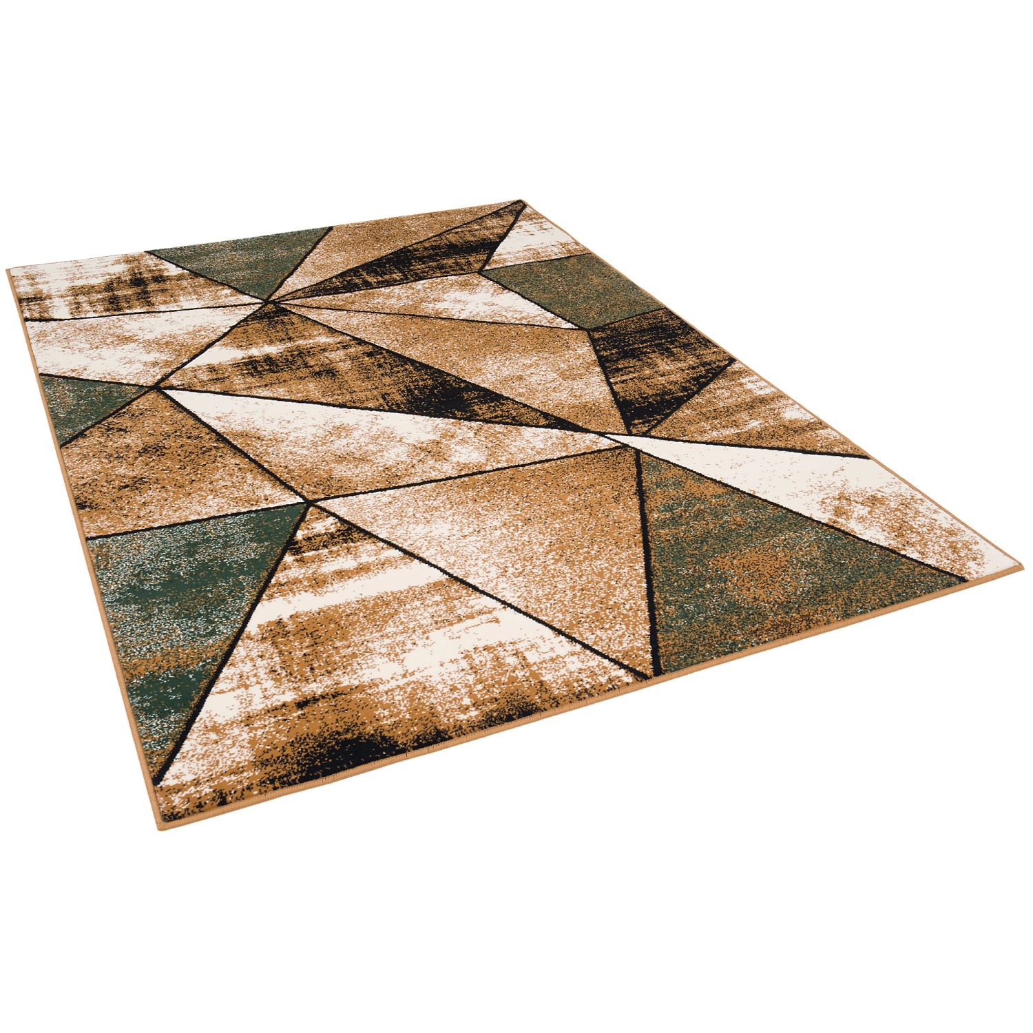 Pergamon Designer Teppich Brilliant Magic Grün 140x200cm günstig online kaufen