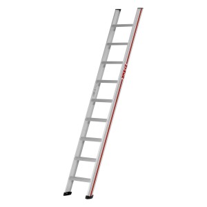 Hymer Stufenanlegeleiter mit 9 Stufen und D-Holm-Konzept für hohe Stabilität.